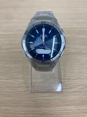 ！【不動品】CASIO カシオ 腕時計 WAVE CEPTOR ウェーブセプター 電波ソーラー時計 WVA-M640【時計1】【1】