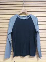 セオリー メンズ バイカラー ラグランTシャツ Sサイズのサムネイル
