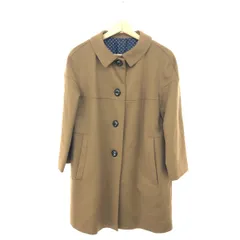 MACKINTOSH PHILOSOPHY マッキントッシュフィロソフィー チビ襟コート サイズ:38 カシミヤ100％ H5B03-463-50   ブラウン レディース / 240001202691のサムネイル