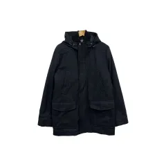 95 Tommy Hilfiger トミーヒルフィガー 裏地 CHECK キルティング ウール ウール パーカー コートのサムネイル