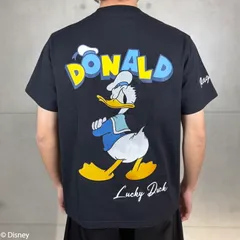 FLAG STAFF ドナルドダック 半袖 Tシャツ 462521 フラッグスタッフ DONALD DUCK 刺繍のサムネイル