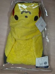 ポケットモンスター センターで 購入しました monpoke ピカチュウ フード タオル