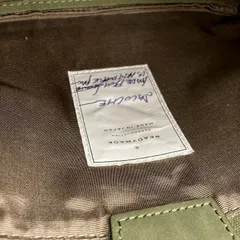 READYMADE レディメイド  アーミーサコッシュ ショルダーバッグ 斜めがけ カバン ミリタリー ヴィンテージコットン ロゴ カーキ メンズ 鞄 ★43のサムネイル