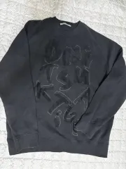NEIL BARRENTT(ニール バレット) ブラック レタリング スウェット Tシャツ 105 サイズのサムネイル