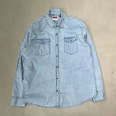 90s BIG MAC USA製 ウエスタンデニムシャツ XL ビッグマック - メルカリ