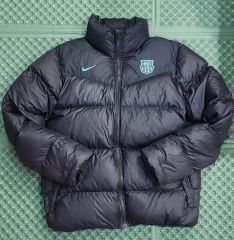 00's✨NIKE ナイキ FCバルセロナ ダウンジャケット ブラウン L - メルカリ