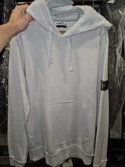 STONE ISLAND ワッペン パーカー XL ブルーグレー フーディー - メルカリ