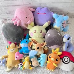新品タグ付】ポケットモンスター ぬいぐるみ 19体セット【まとめ売り