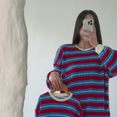 (ベビー服 フリーマーケット) ママ＆ベビー クリスマス ニットセット