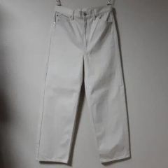 ☆美品☆ルサンパレイル☆コットンパンツ☆42(L〜XL)☆白 ホワイト