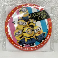 USJ ユニバーサルスタジオジャパン ミニオン カーニバルゲーム 缶バッジのサムネイル
