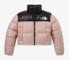 THE NORTH FACE ザノースフェイス ヌプシ ショートダウン ピンク s