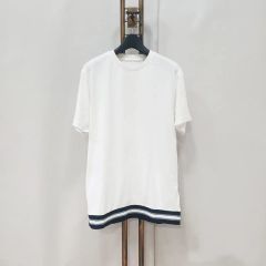 モンクレール/マグリアTシャツ/裾トリコロール配色切替/袖ブランドロゴ 