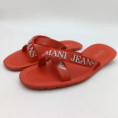 新品【アルマーニエクスチェンジ】メッシュ ラバー プールサンダル 9 