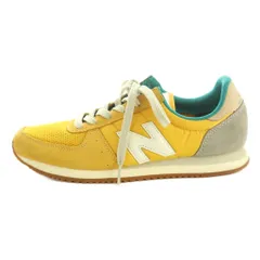 ニューバランス NEW BALANCE スニーカー シューズ US6 23.0cm 黄色 緑 U220DD2 /MI ■OS