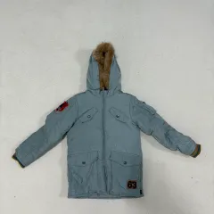128/8Y OILILY キッズ フードジップアップ ダウン 1222-1のサムネイル