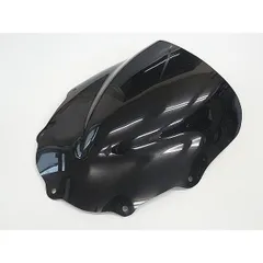 ZZR250 ダブルバブル スクリーン スモーク ウインド シールド バイザー 風防 外装 カスタム パーツ ウィンド シールド ドレスアップ 改造 風防バイク スモークスクリーン ZZR250スクリーンのサムネイル