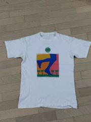 HERMES エルメス Tシャツ ホワイト 16SS アートプリント L - メルカリ