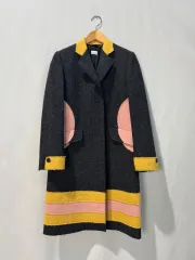 Paul Smith カラーブロック バー진ウール ロングコート A113のサムネイル