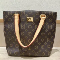 ​☆【美品】UGO VALENTINO ミニトートバッグ モノグラム ブラウン ゴールド金具のサムネイル