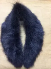 ファーネックカラースカーフ