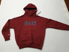 OIOI オアイオアイ バーガンディ WHO Tシャツ Lのサムネイル