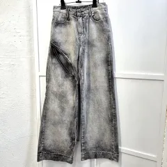 スタイルナンダ スリット カットアウト デニム パンツ レディース Sサイズのサムネイル