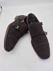 Prada シャッフル ダブルモンクストラップシューズ UK6.5 - メルカリ
