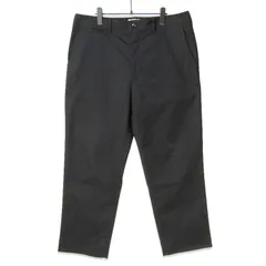 CALEE キャリー T/C TWILL CHINO TROUSERS CL-25SS064 T/Cツイルチノトラウザー ジップフライ ブラック 黒 XL 27113569のサムネイル