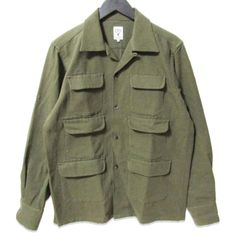 新品 South2West8 ショートスリーブ クルーネックスウェット カーキM