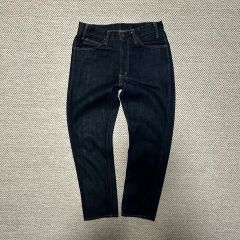unused 23ss 2トーンウォシュ加工デニムパンツ インディゴ 13オンス