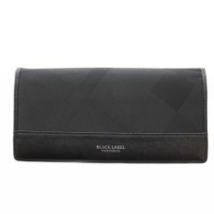 BLACK LABEL CRESTBRIDGE チェック柄×レザー 長財布 - メルカリ