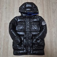 美品！ DIESEL ワッペン ジップアップ ウール ジャケット ディーゼル 