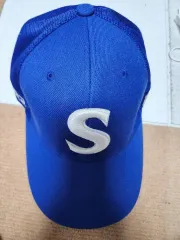 Sロゴ ブルー ベースボールキャップ