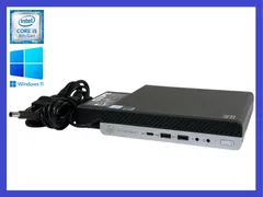 ★HP EliteDesk 800 G4 DM (Japan) 高性能CPU i5-8500T(第8世代) HDD500GB/メモリ8GB/グラフィックIntel UHD/Windows11 Pro/15日間返品保証/ デスクトップPC すぐに使えます!のサムネイル