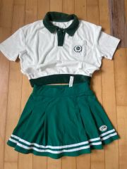 MalbonGolf ゴルフウェア ポロシャツ スカート セットアップ ホワイト