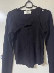 Atelier NAIN カットアウト ニット 長袖