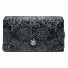 コーチ COACH 5リングキーケース シグネチャー キーケース レザー F78675 ユニセックス