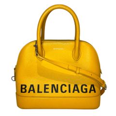 BALENCIAGA イエロー ショルダーバッグ - メルカリ