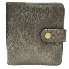 ルイ・ヴィトン LOUIS VUITTON コンパクトジップ モノグラム 二つ折り財布 トアル地  M61667 ユニセックス