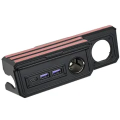 JB64 JB74 ジムニー シエラ USBポート 電源増設キット TYPE-C PD TYPE-A QC3.0対応 急速充電ポート付き スマホ 充電 内装 カスタム パーツ ジムニーカスタム シガーソケット カーチャージャー 電装