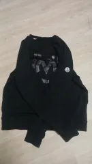 MONCLER モンクレール ブラック ロゴ スウェット Tシャツのサムネイル