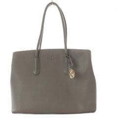 FURLA フルラ グレー トートバッグ クロコダイル型押し - メルカリ