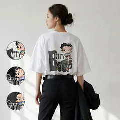 BETTY BOOP ベティブープ ベティちゃん ビッグTシャツ Tシャツ ビッグT バックプリント レディース メンズ ユニセックス 半袖 プレゼント ギフト