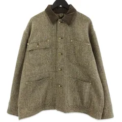 orSlow オアスロウ カバーオール Harris Tweed Relax Fit Coverall ハリスツイード リラックスフィット ウール ブラウン 1 71015605のサムネイル