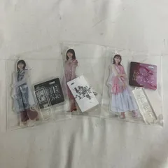 中古 櫻坂46 遠藤理子 アクリルスタンド 3個セット YL5038U c117