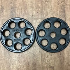 iROTEC アイロテック オリンピックラバープレート 20 kg 2個セット① iROTEC アイロテック オリンピックラバープレート 20 kg 2個セット①