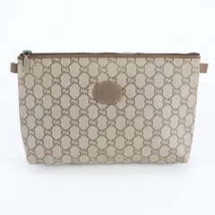 GUCCI オールドグッチ　ポーチ　ミニクラッチバッグ　マイクロGG ベージュ 2026年最新】オールドグッチ ポーチの人気アイテム - メルカリ