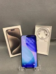 超美品　国内版　SIMフリーiPhone15pro 128GB