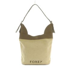 FOXEY サクセス マカロン バッグ 型押し 2way フォクシー ホワイト